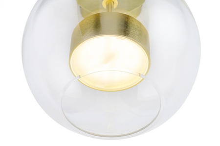 MOOSEE lampa ścienna CAPRI WALL złota