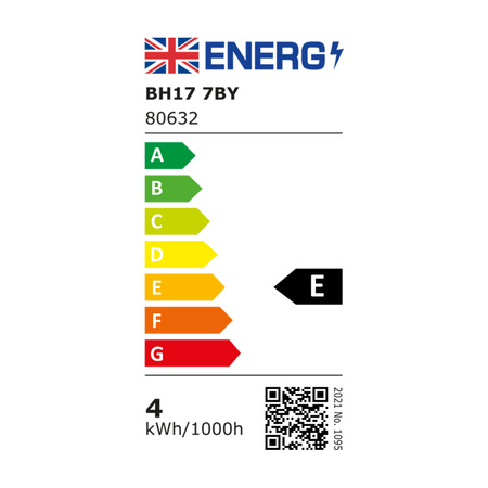 Ribb Bulb Clear Glass
