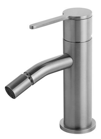 Bateria bidetowa stojąca (clickclack)-Emmevi Rubinetterie/Filo inox