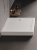 Brodzik MILD STONE akrylowy prostokątny 90x70x11,5 biały