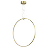 Lampa wisząca ACIRCULO 74 cm - złoty ring LED