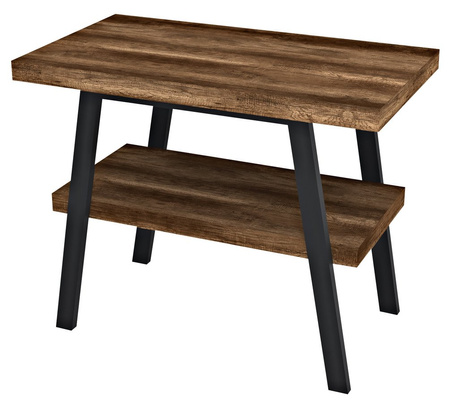 AVICE blat pod umywalkę 80x39cm, grubość 5cm, ciemny dąb