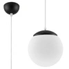 czarny \ Lampa wisząca (20 cm)