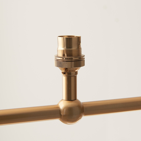Santiago 4 Pendant Light Fitting Brushed Brass