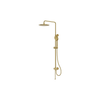 Zestaw prysznicowy z deszczownicą bez baterii Orion Brushed Gold