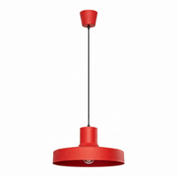 Lampa wisząca BILO czerwona