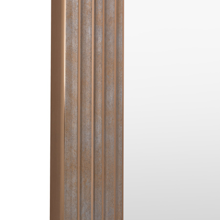 Lustro Whitechapel – złote, 77 × 3,5 × 107 cm