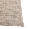 Basketweave Chenille Cushion Cream 2pk 450x450mm