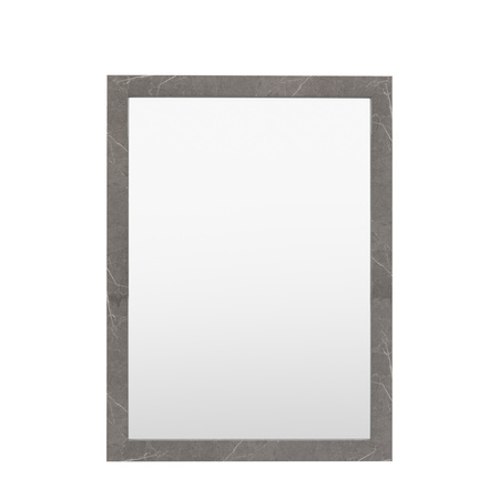 Romano Rectangle Mirror Marbled Grey 570x770mm