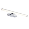 Kinkiet Moda – chrom / mrożony, 40 × 13,2 × 4,2 cm