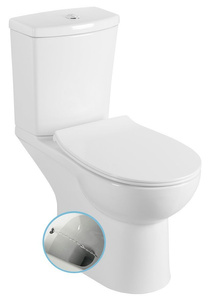 KAIRO CLEANWASH kompakt WC z funkcją bidetu, odpływ poziomy, biały