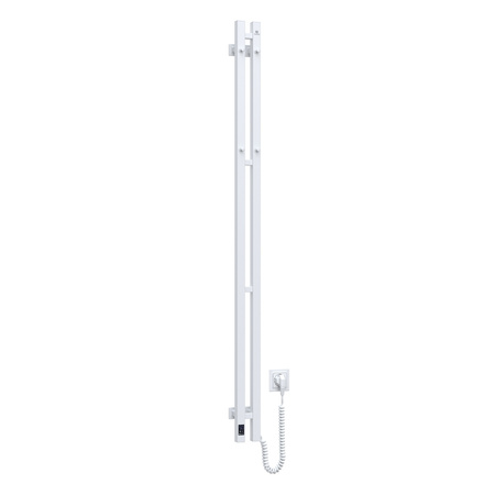 Elektryczny grzejnik łazienkowy Silhouette Quadro 90х1500 Sensor prawa, biały