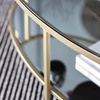 Stolik kawowy Hudson Champagne 1120 x 610 x 510 mm