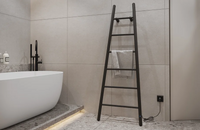 Instal Projekt Escada Electro Grzejnik elektryczny  60x160 cm czarny mat/black mat ESCE1-60/160C31