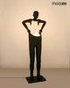 MOOSEE lampa podłogowa HUMAN HOUDINI 182  czarna
