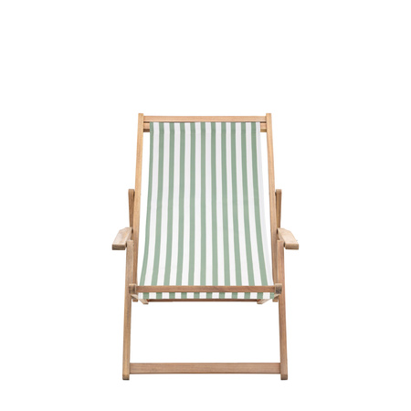 Creta Deck Chair Verde Stripe