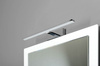ESTHER oświetlenie LED ścienne, 6 W, 280x62x131 mm, IP44, chrom