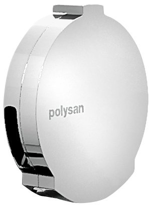 Pokrętło przelewu zestawu odpływowego, chrom