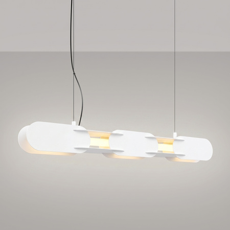 Lampa wisząca CHAIN 91 biała LED 4000K