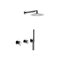 Zestaw natryskowy podtynkowy Tokyo II-Daniel Rubinetterie/Tokyo