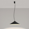 Lampa wisząca FINT czarna LED 4000K