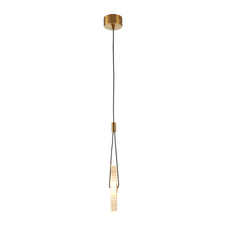 Lampa wisząca SUNBLAST - LED 20 cm, złota
