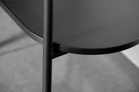 PUNO konsola pod umywalkę 400x820x360mm, czarny