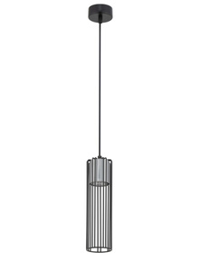 FOBIA 1 lampa wisząca czarny/srebrny