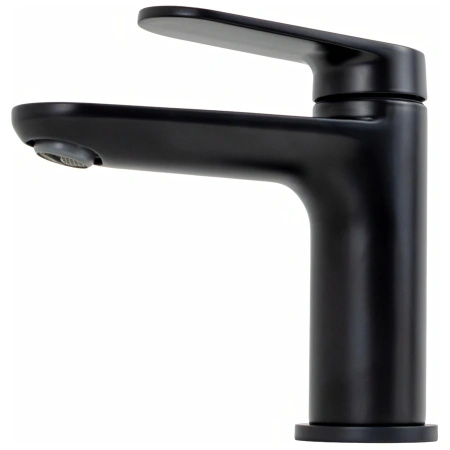 Bateria umywalkowa stojąca, czarna