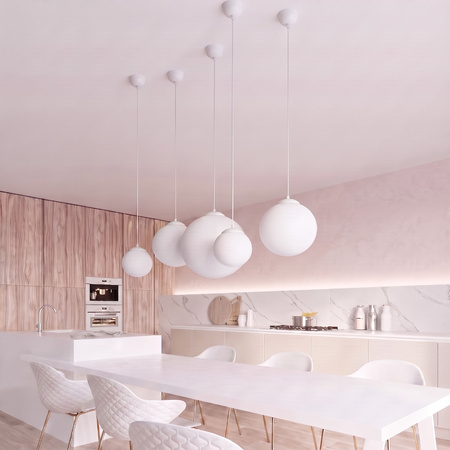 Lampa wisząca UGO 20 biała