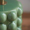 Bobble Table Lamp Base Olive Green Glaze
