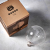 Globe Bulb Clear Glass 200x241mm