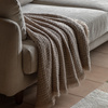 Soft Touch Waffle Throw Natural 1300x1700mm