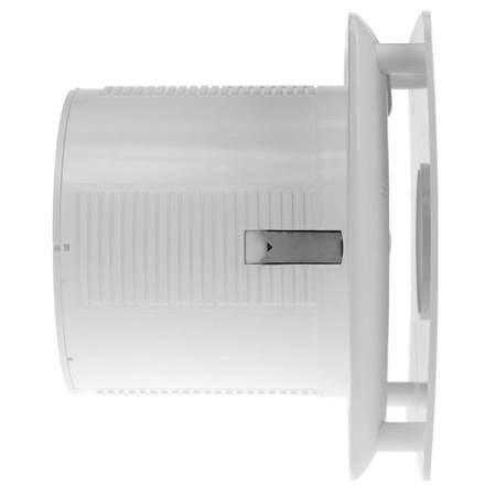 X-MART 10T wentylator łazienkowy z wył. czasowym, 15W, wylot 100mm, biały