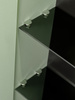 Zestaw 80cm z szafką z lustrem i szafką górną