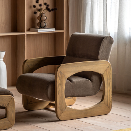 Marco Armchair Verona Sepia