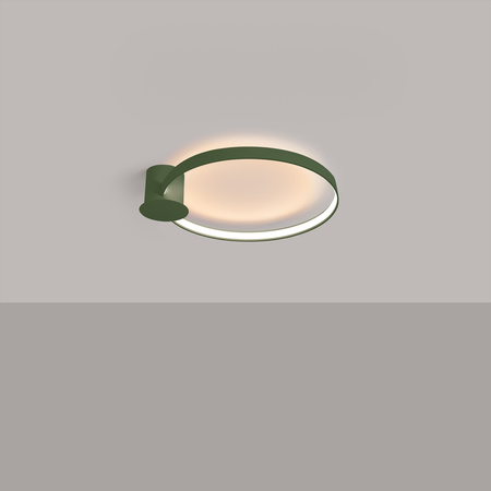 Plafon RIO 55 zielony oliwkowy LED 3000K