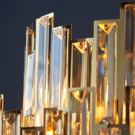 Viviana 12 Pendant Light Gold/Champagne Crystal