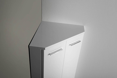 ZOJA/KERAMIA FRESH szafka narożna 35x78x35cm, biała