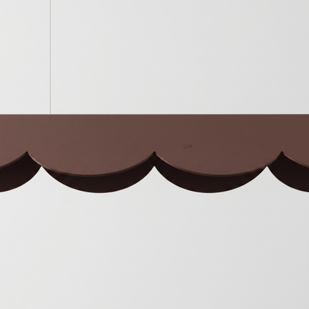 Lampa wisząca BISCUIT 130 brązowa LED 4000K