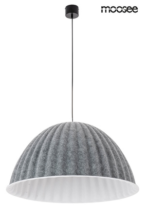 MOOSEE lampa wisząca MOLD 55 szara