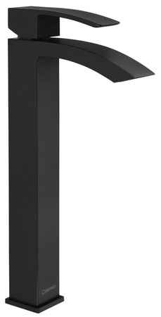 GINKO 25 bateria umywalkowa wysoka, czarny mat