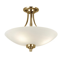Welles Ceiling Lamp Antique Brass