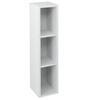 ESPACE szafka otwarta z półkami 20x94x22cm, biała