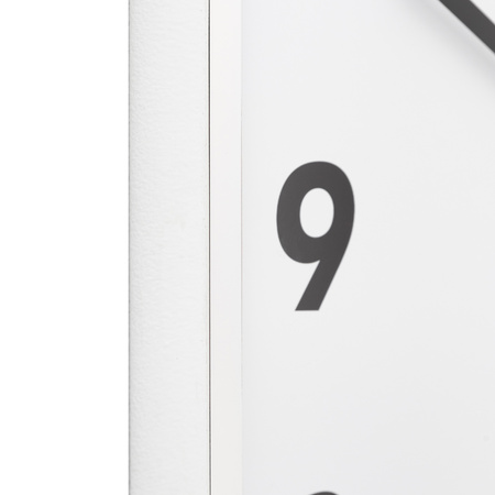 Buxton Wall Clock Chrome 50cm