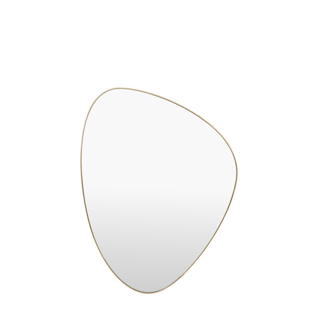 Highline Pebble Mirror Brass 600x20x800mm