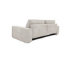 Sofa PILLOW z funkcją spania jasny szary, możliwość dobrania tkaniny i koloru