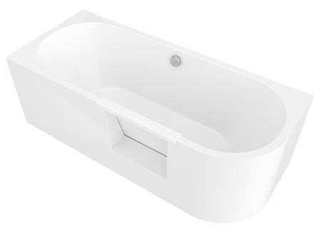 PORTAS L asymetryczna wanna z drzwiami, 180x75x60cm, biały