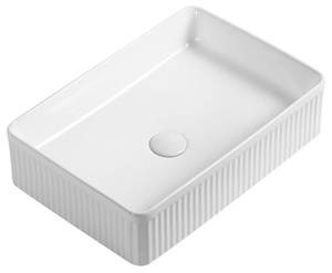 PICOBELLO umywalka ceramiczna nablatowa 50x34cm, biały