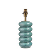Squash Table Lamp Base Ocean Spray Glaze